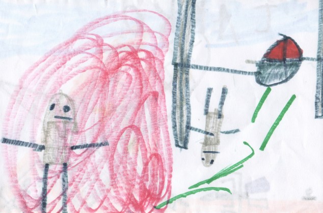 The flipping trooper from when that TIE is shooting at Stormtroopers. How cool was that? 